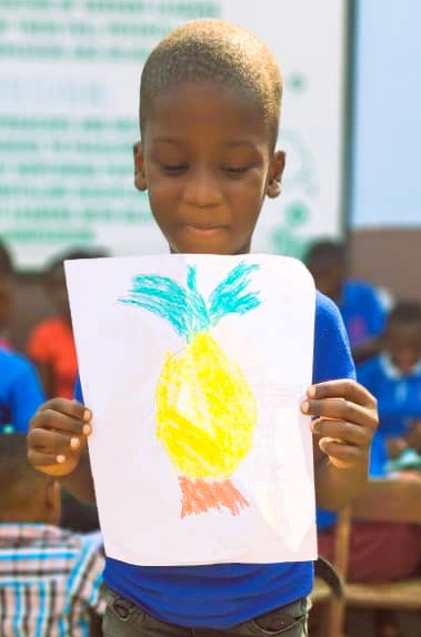 Students engaged in school activities