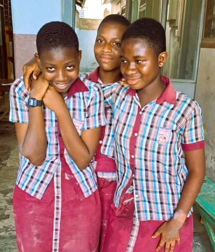 Ricber School students on campus